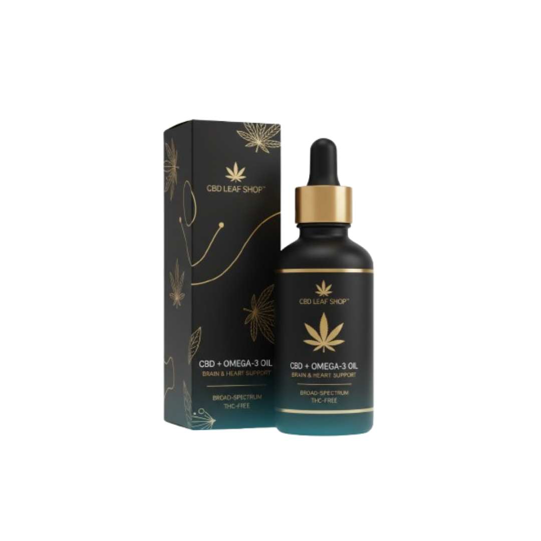 CBD + Omega-3 Brain & Heart Support Oil