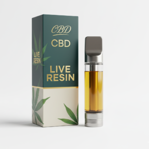 CBD Live Resin Vape Cartridge | Rich Terpenes | Premium CBD Vape