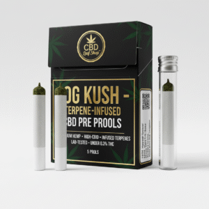 OG Kush Terpene-Infused CBD Pre-Rolls – Premium Hemp • Strong Flavor • Relaxing & Smooth