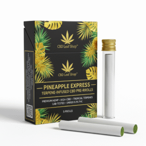 Pineapple Express Terpene-Infused CBD Pre-Rolls – Premium Hemp • Tropical • Energizing Calm
