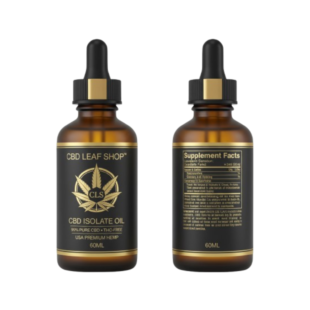 CBD Isolate Oil USA – 99% Pure THC-Free