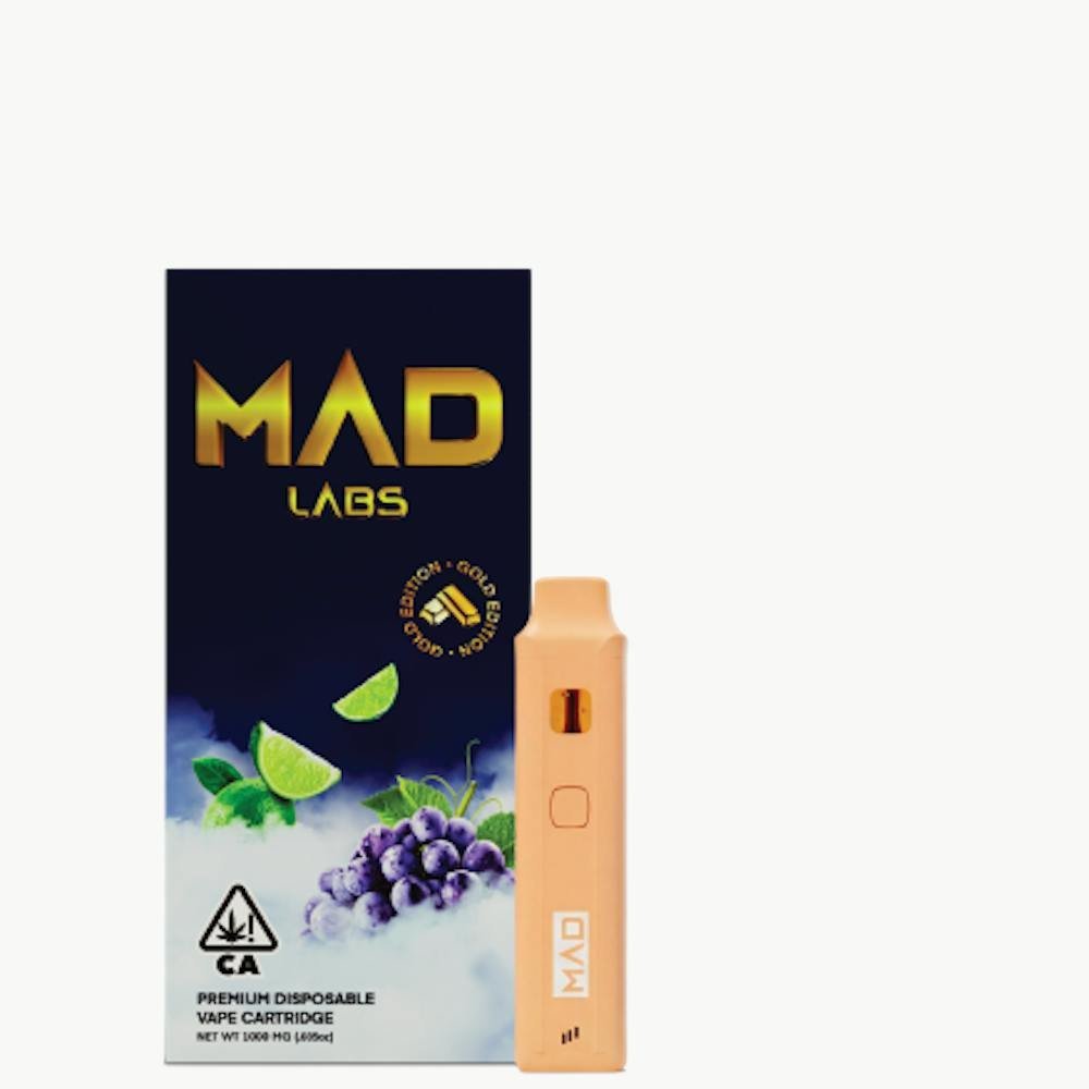 Mad Labs - Grape Limeade - All-in-One Gold Edition 1G