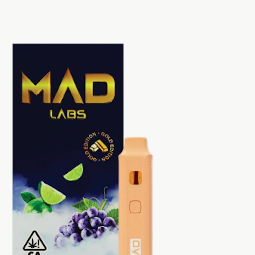 Mad Labs - Grape Limeade - All-in-One Gold Edition 1G - Image 2