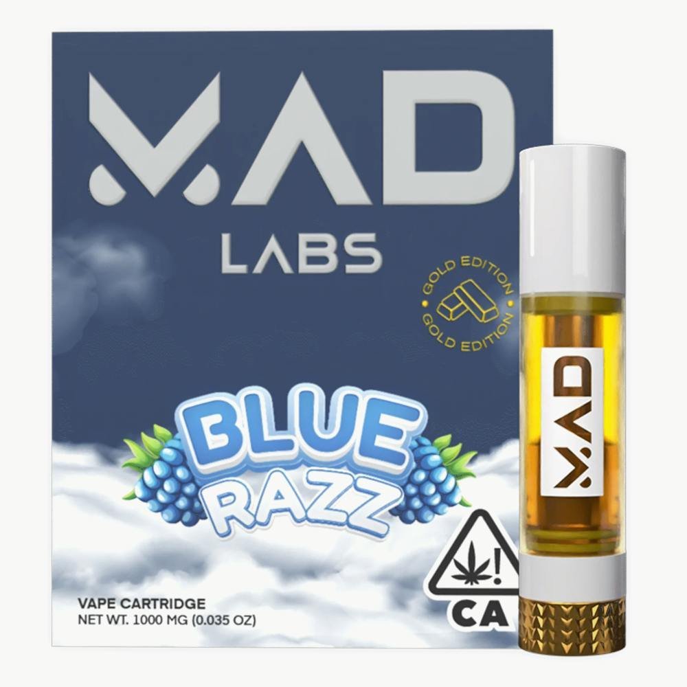 Mad Labs - Blue Razz - Vape Cartridge 1G