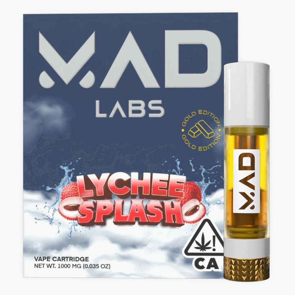 Mad Labs - Lychee Splash - Vape Cartridge 1G