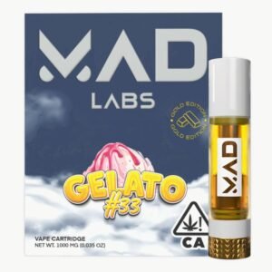 Mad Labs - Gelato #33 - Vape Cartridge 1G