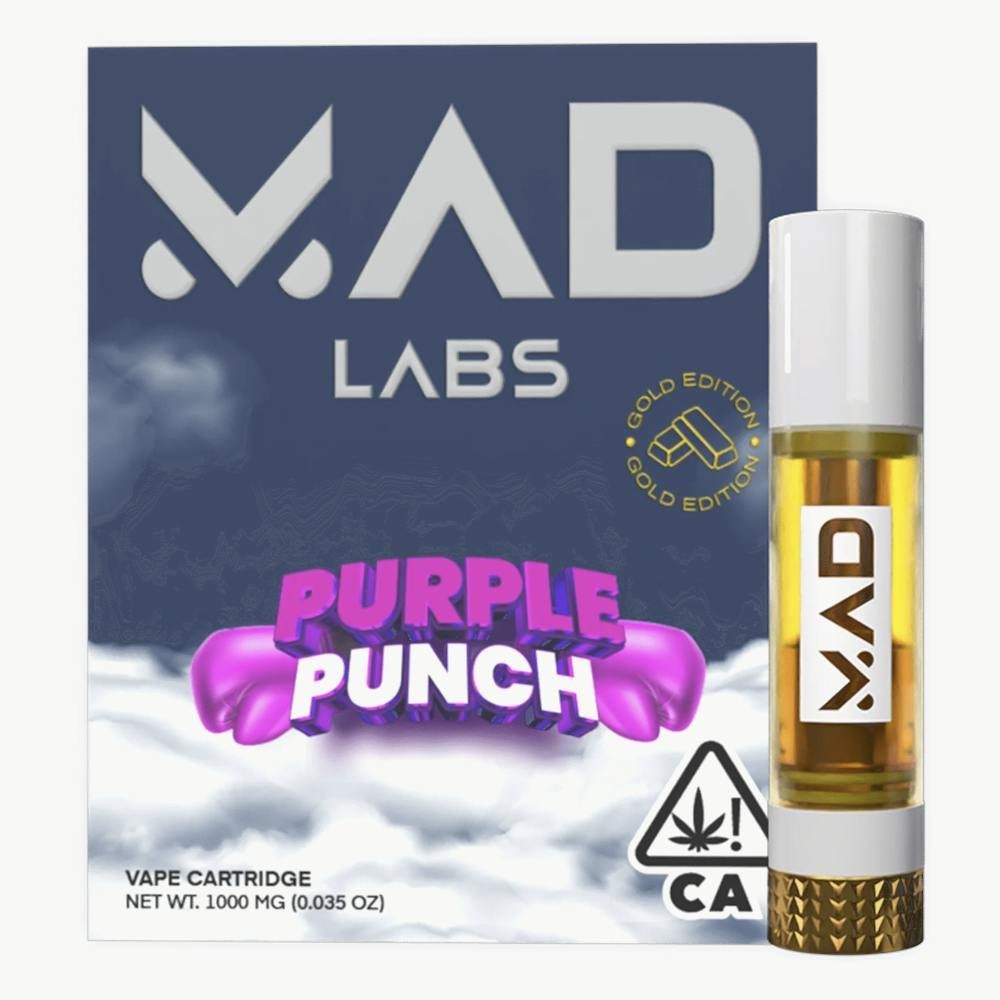 Mad Labs - Purple Punch - Vape Cartridge 1G
