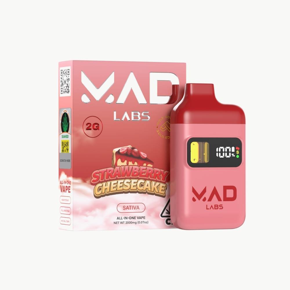 Mad Labs - Strawberry Cheesecake - All-in-One Gold Edition - Image 4