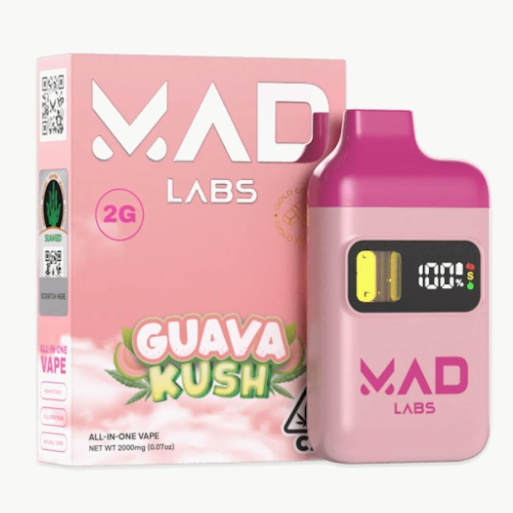 Mad Labs | Guava Kush | Disposable | 2g