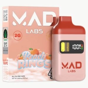 Mad Labs | Peach Rings | Disposable | 2g