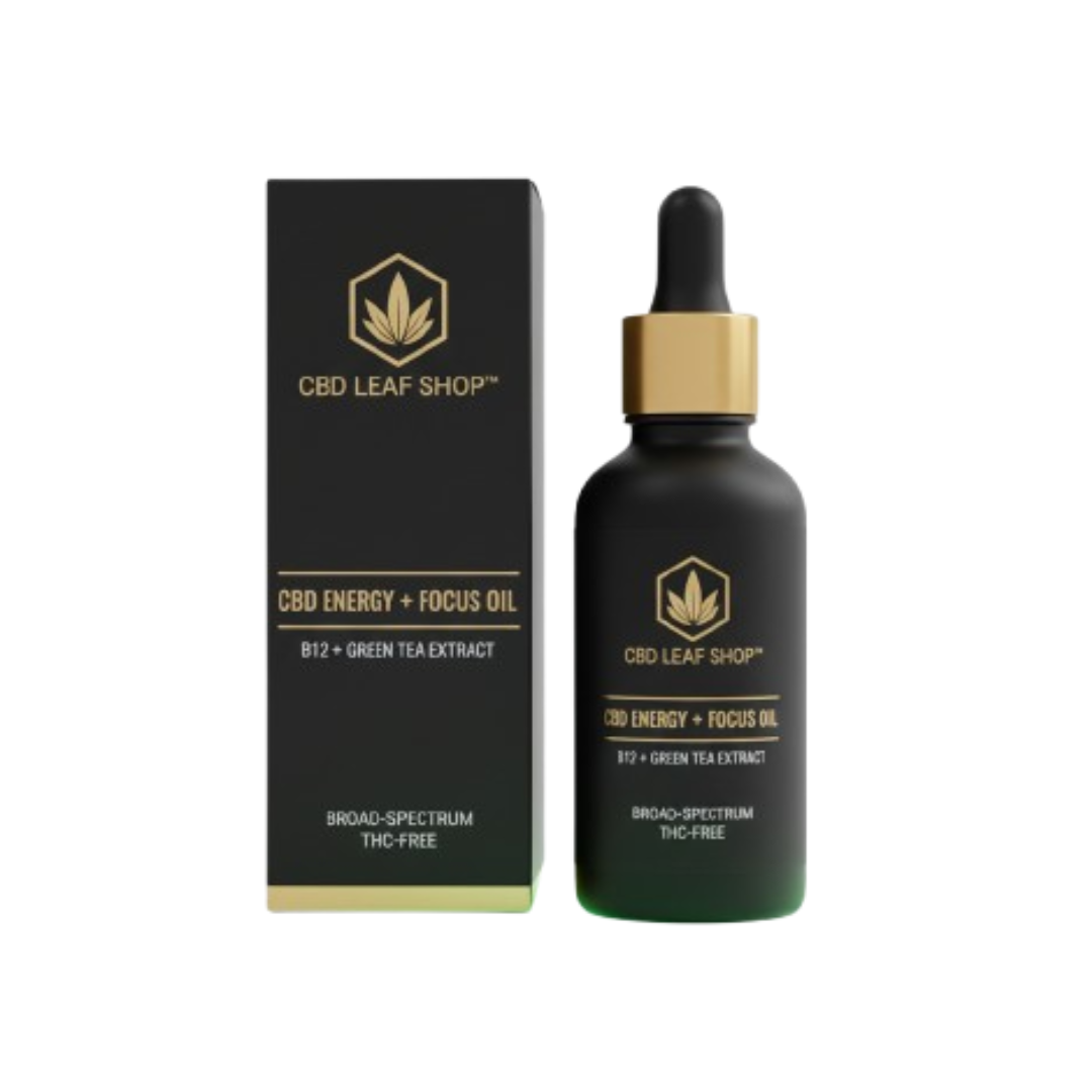 CBD Energy + Focus Oil – CBD with B12 & Green Tea