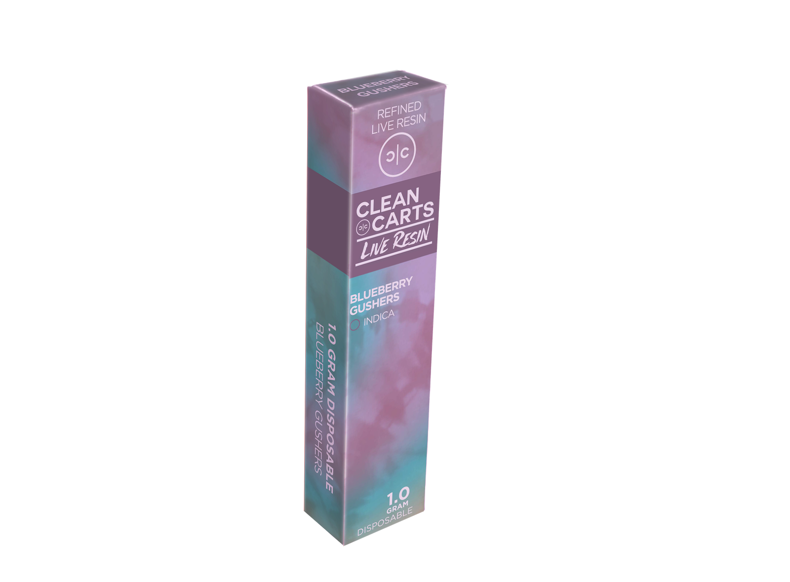 BLUEBERRY GUSHER Clean Carts 1.0G Refined Live Resin