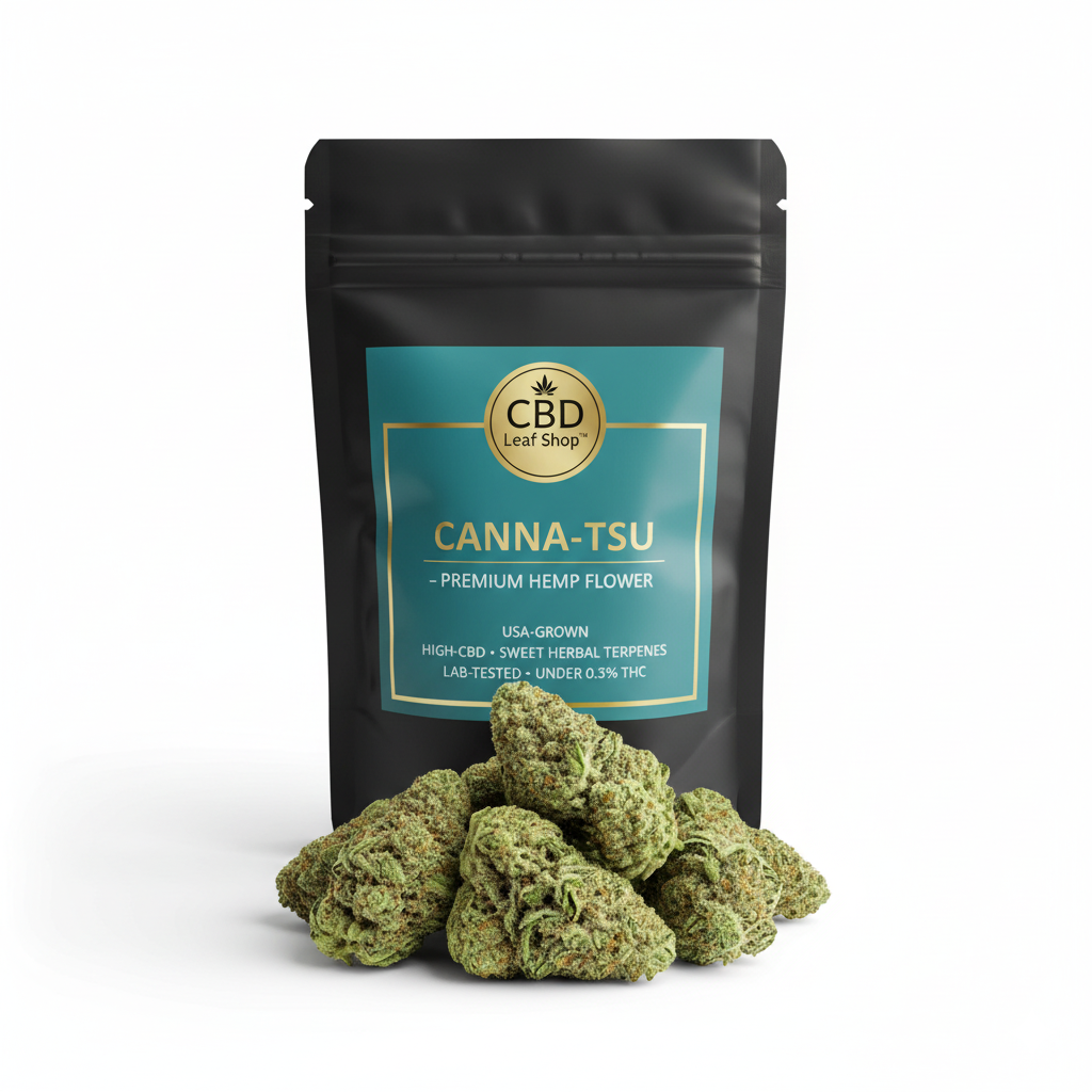 Canna-Tsu – Premium CBD Hemp Flower (Sweet Herbal Aroma)
