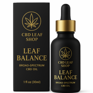 Leaf Balance Broad-Spectrum CBD Oil (THC-Free)