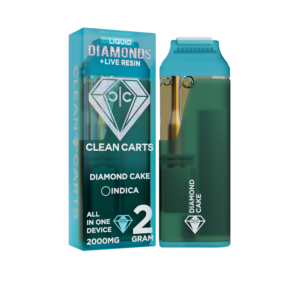 Diamond Cake Clean Carts – Premium THC Vape Cartridge