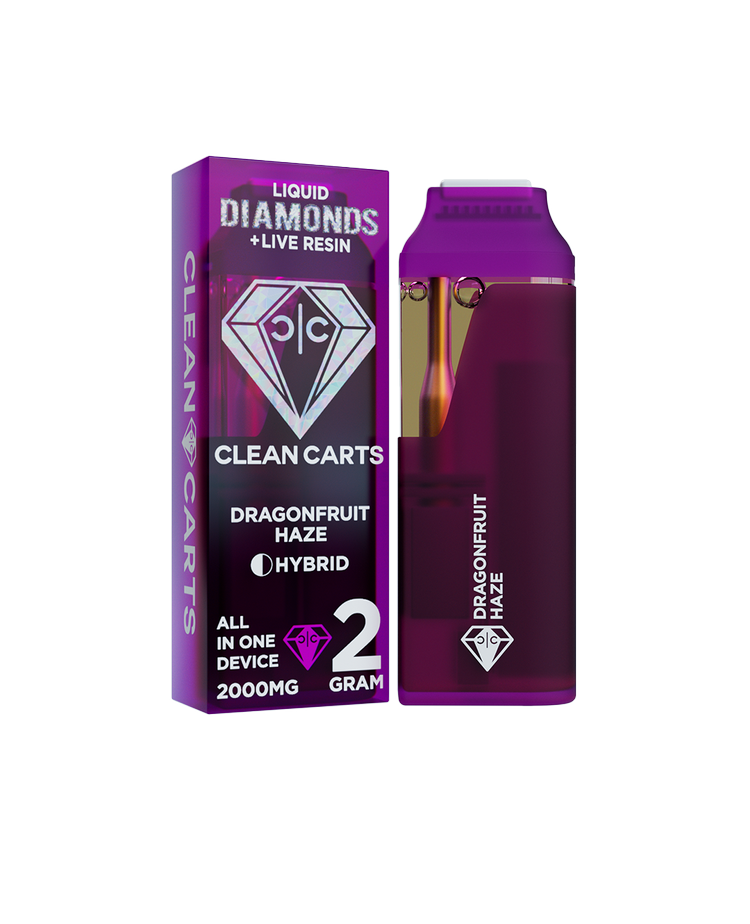 Dragonfruit Haze Clean Carts – Premium THC Vape Cartridge