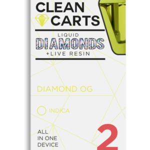 DIAMOND OG Clean Carts 2.0G Refined Live Resin