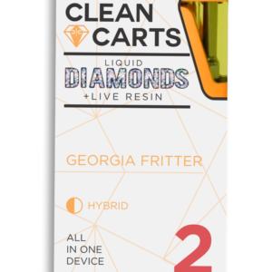GEORGIA FRITTER Clean Carts 2.0G Refined Live Resin