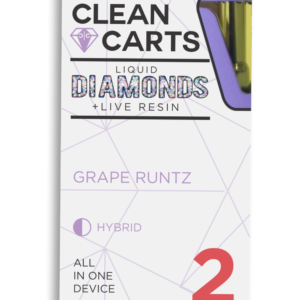 GRAPE RUNTZ Clean Carts 2.0G Refined Live Resin