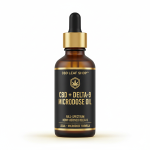 CBD + Delta-9 Microdose Oil Calm & Relief Blend