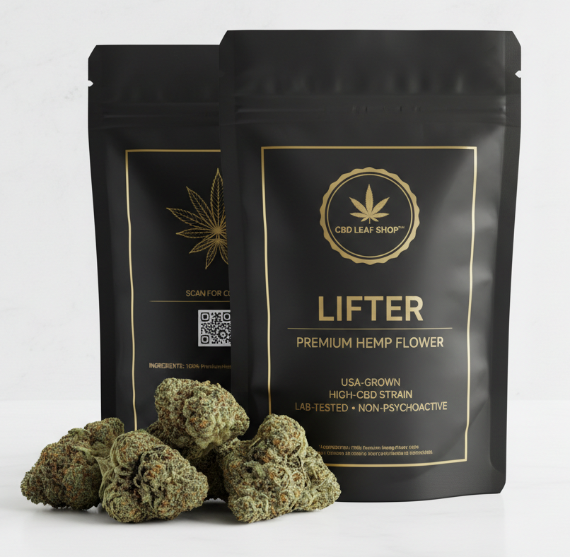Lifter Premium Hemp Flower – USA-Grown High-CBD Strain