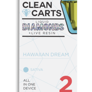HAWAIIAN DREAM Clean Carts 2.0G LIQUID DIAMONDS + LIVE RESIN