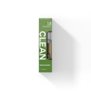 HERIJUANA Clean Carts 1.0 GM Premium Live Resin Liquid Diamond