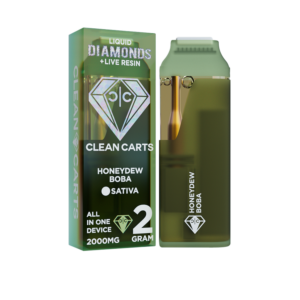 Honeydew Boba Clean Carts – Premium THC Vape Cartridge