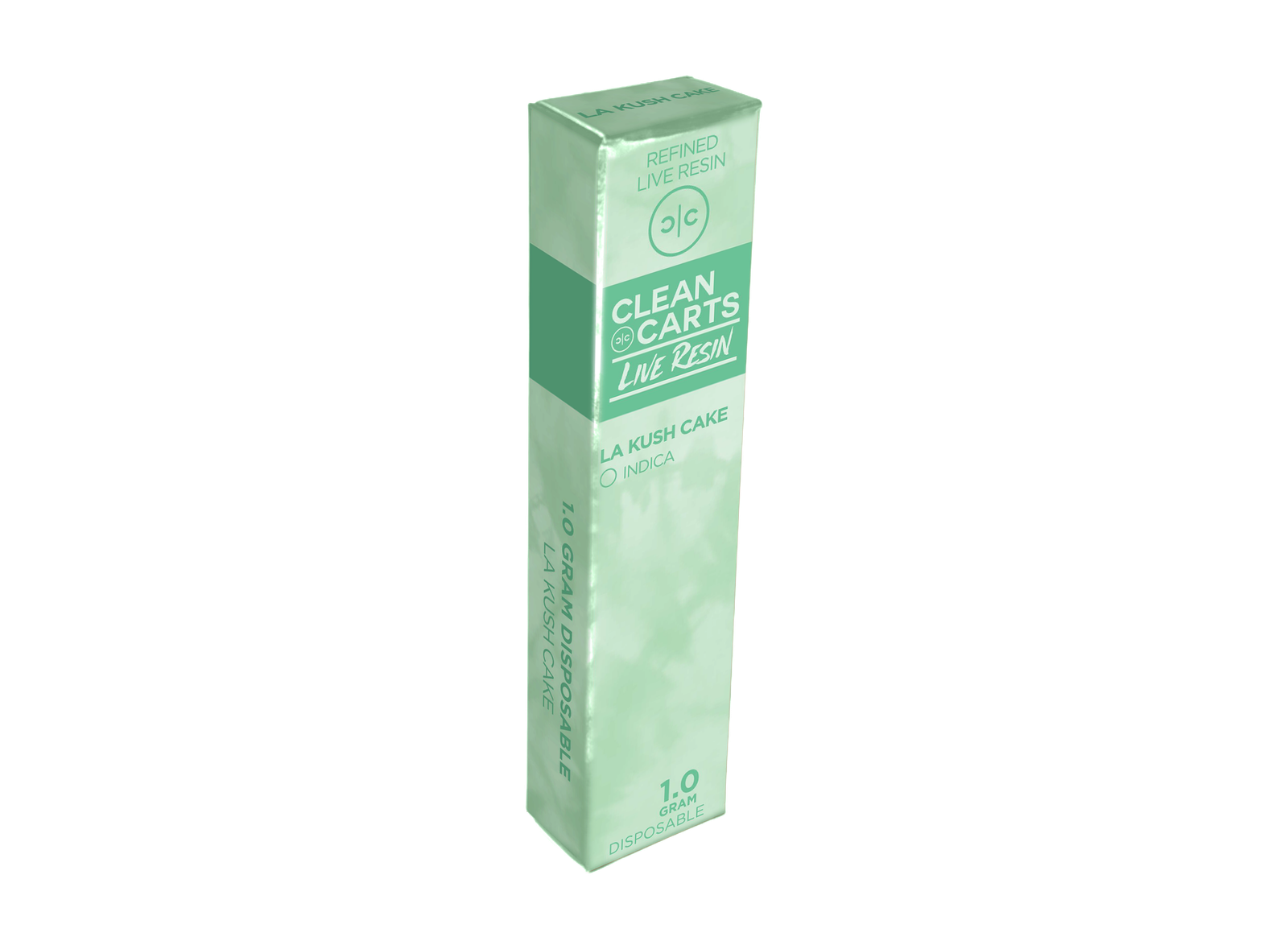 LA Kush Cake Clean Carts 1.0G Refined Live Resin
