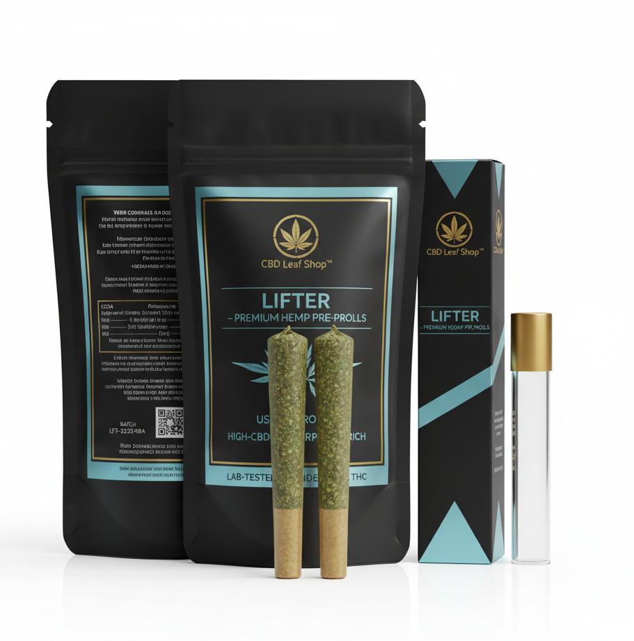 Lifter CBD Pre-Rolls – Premium USA-Grown Hemp | High-CBD • Smooth • Terpene-Rich