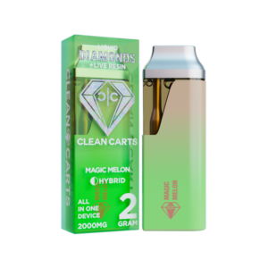 MAGIC MELON 2G Clean Carts LIQUID DIAMONDS + LIVE RESIN