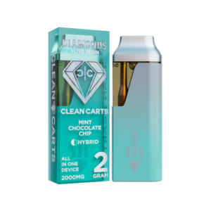 MINT CHOCOLATE CHIP 2G Clean Carts LIQUID DIAMONDS + LIVE RESIN