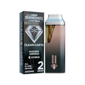 MYSTERY AIRHEAD 2G Clean Carts LIQUID DIAMONDS + LIVE RESIN