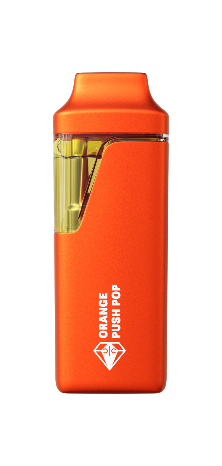 Orange Push Pop Clean Carts 2.0g All-in-One Device