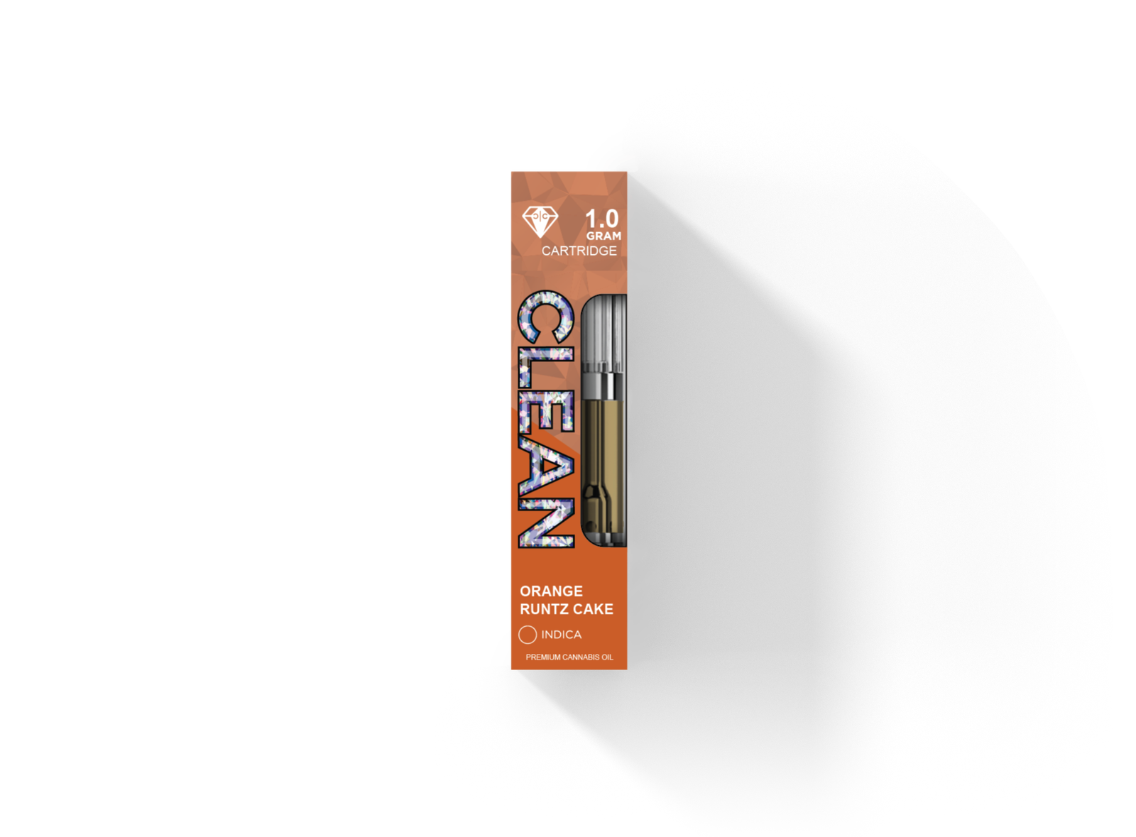 Orange Runtz Cake Clean Carts 1.0G Refined Live Resin