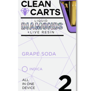 GRAPE SODA Clean Carts 2.0G Refined Live Resin