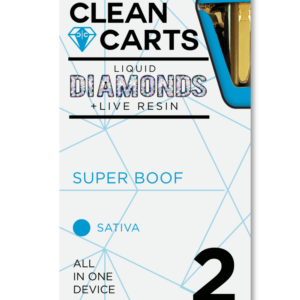 SUPER BOOF Clean Carts 2.0G Refined Live Resin