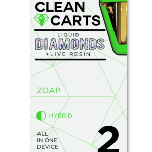 ZOAP Clean Carts 2.0G Refined Live Resin