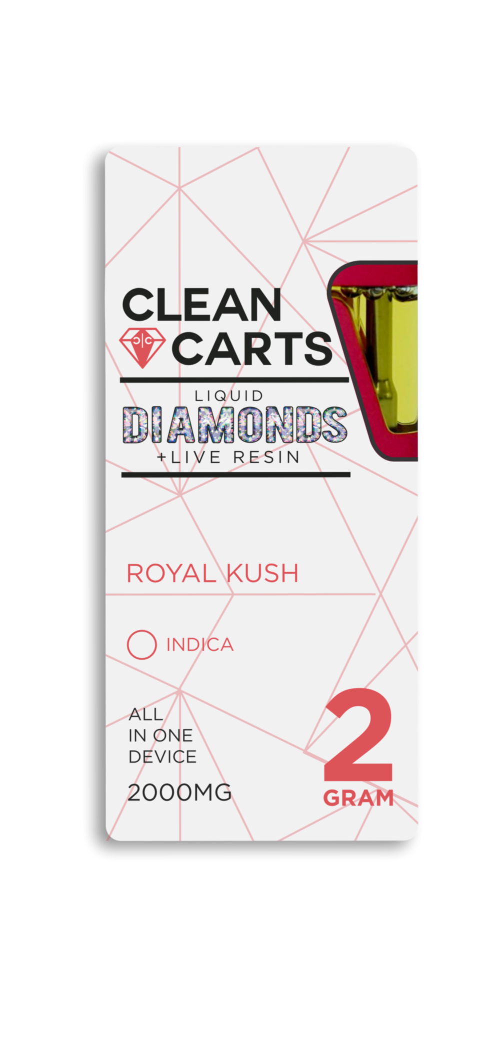 ROYAL KUSH Clean Carts 2.0G ALL IN ONE DEVICE