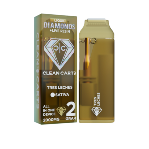 Tres Leches 2G Clean Carts – Premium THC Vape Cartridge