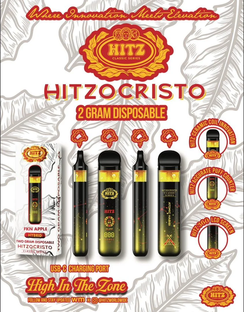 Hitzocristo 2g Disposable Vape