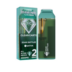 Zour Zkittlez 2G Clean Carts – Premium THC Vape Cartridge