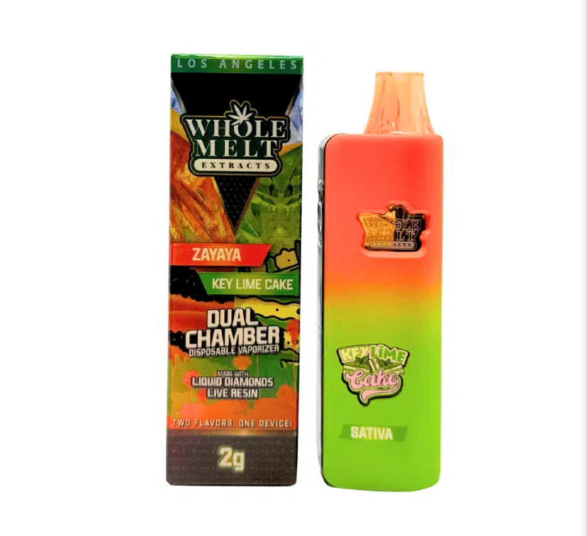 Zayaya And Lime Cake Whole Melts V7 Disposable