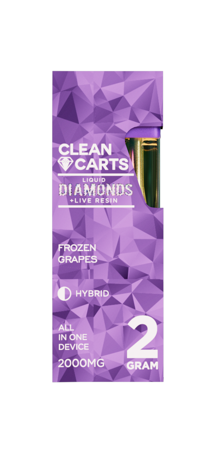 Frozen Grapes Clean Carts 2.0g All-in-One Device