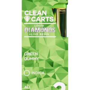 Green Gummy Clean Carts 2.0g All-in-One Device