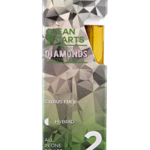CITRUS FUEL 2G Clean Carts LIQUID DIAMONDS + LIVE RESIN