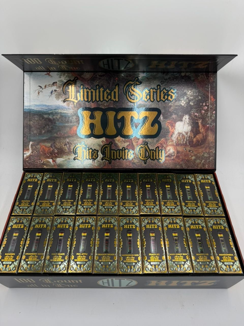 Hitz Infinity Limited Series 2g Disposable Open Box